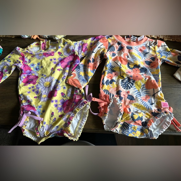 Ruffle Butt Swimsuits - Picture 2 of 4